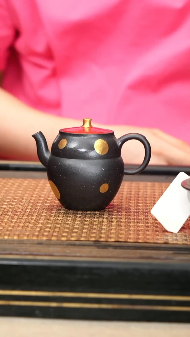 茶壶紫砂36《古韵葫芦》古渡乌泥