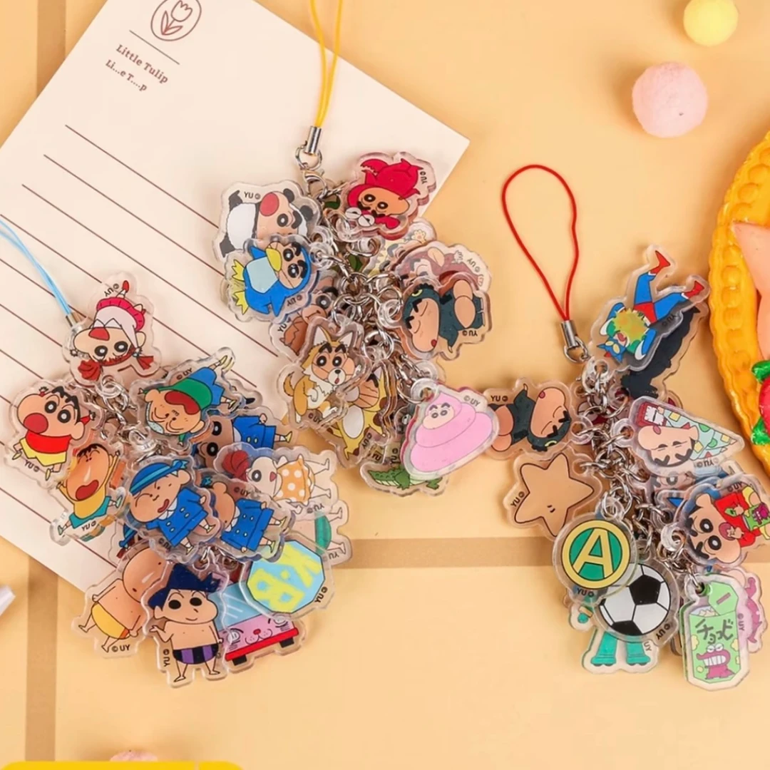 【堆堆手机链】蜡笔小新麦和正品授权摆件