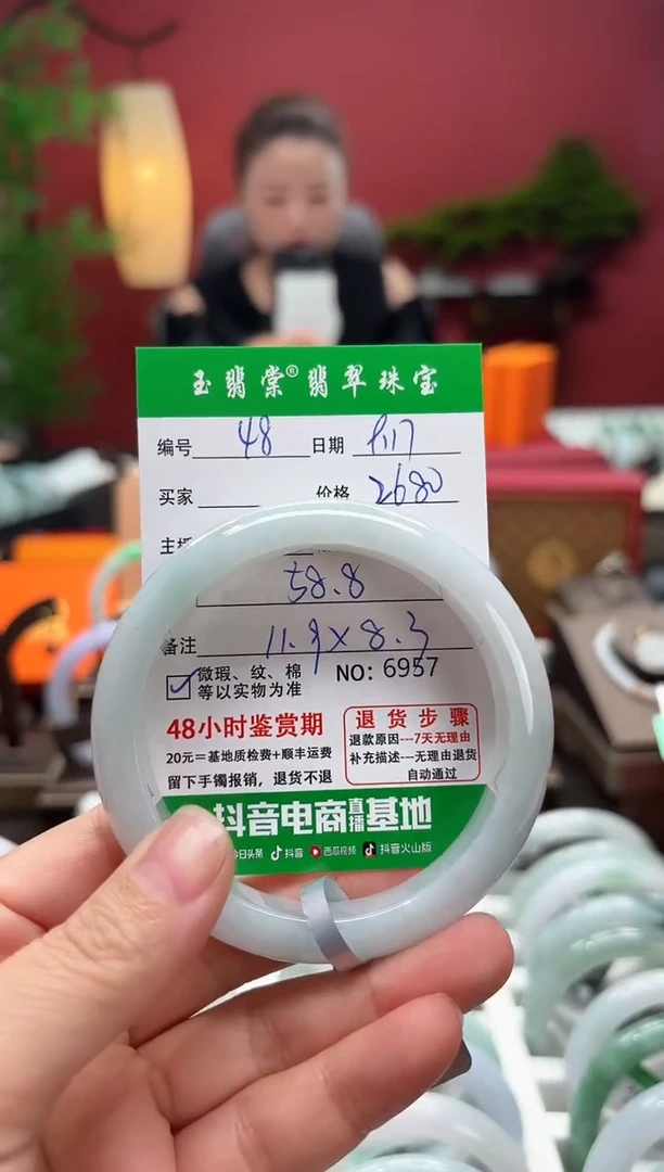 未镶嵌手镯翡翠翡翠48