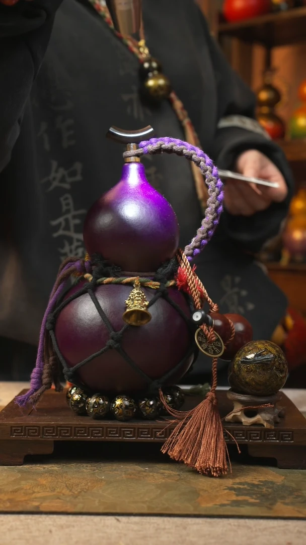 446大漆一物一拍记葫堂出品【不带手串】