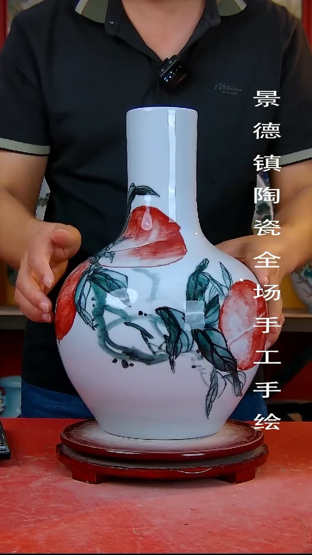 摆件手景德镇陶瓷 全场手工绘14