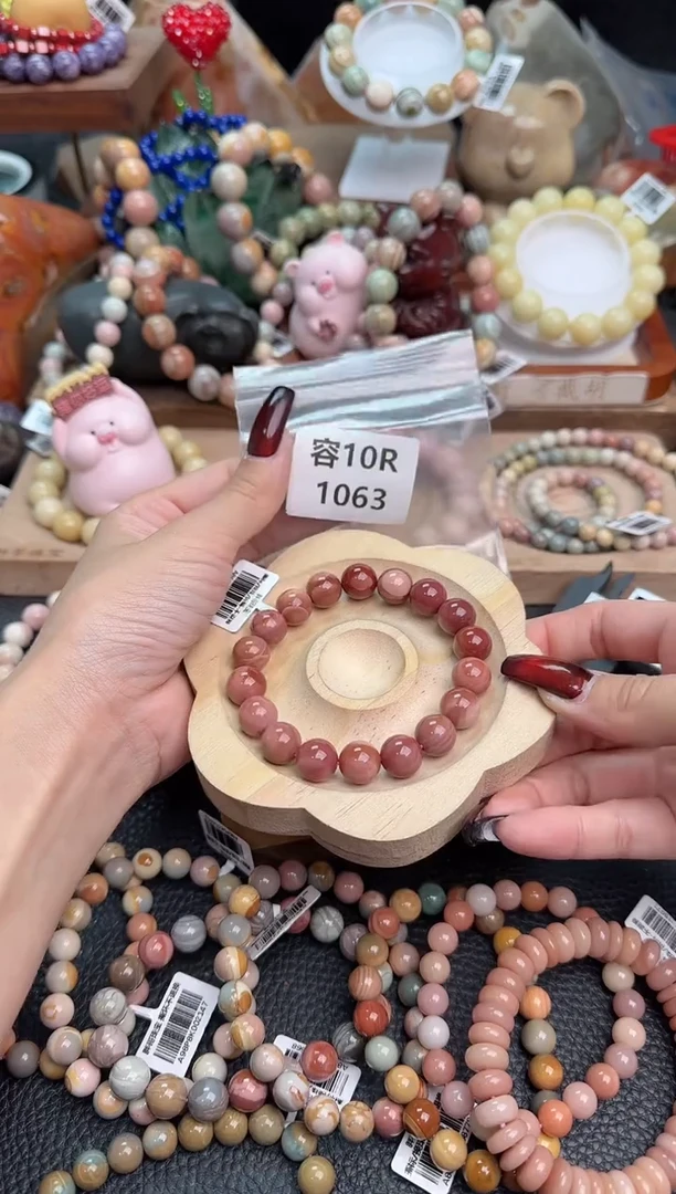 【闪购商品】石英质玉手链未镶嵌10R1063