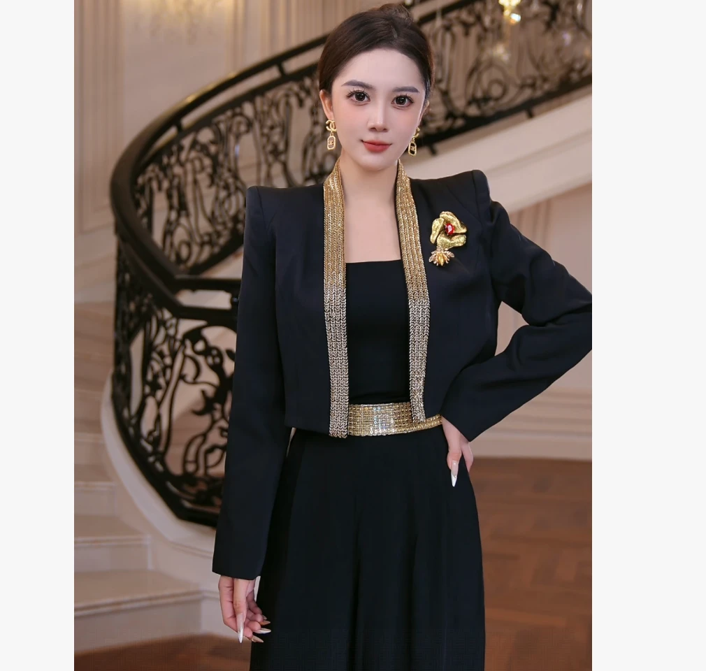 FNN【芙娜妮】2025新款休闲洋气衣服女穿搭气质女装上衣F2530296A