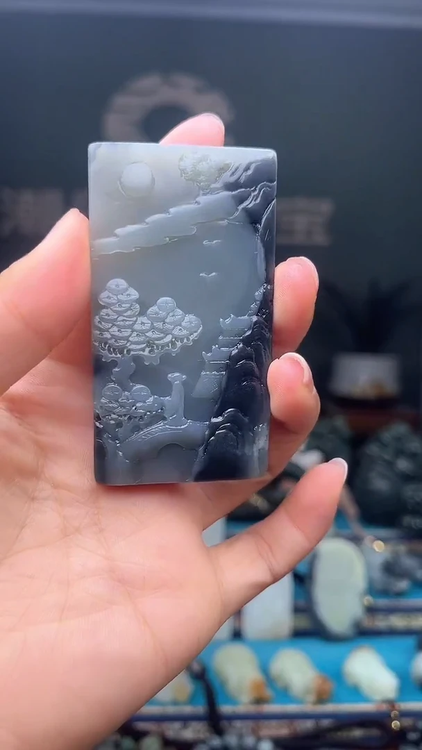 未镶嵌和田玉挂件1