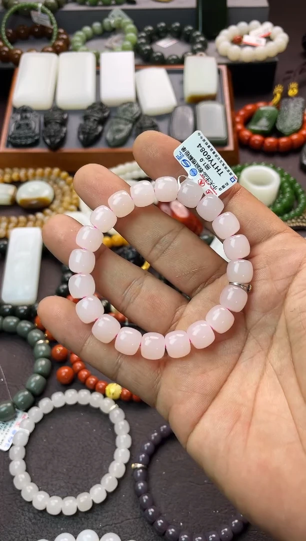 【闪购商品】和田玉（糖玉）手串未镶嵌发一件THTY6084