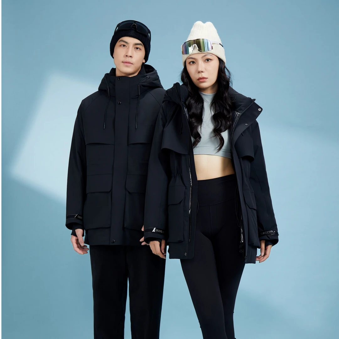 2024冬季新款连帽时尚百搭简约工装外套RY   240201