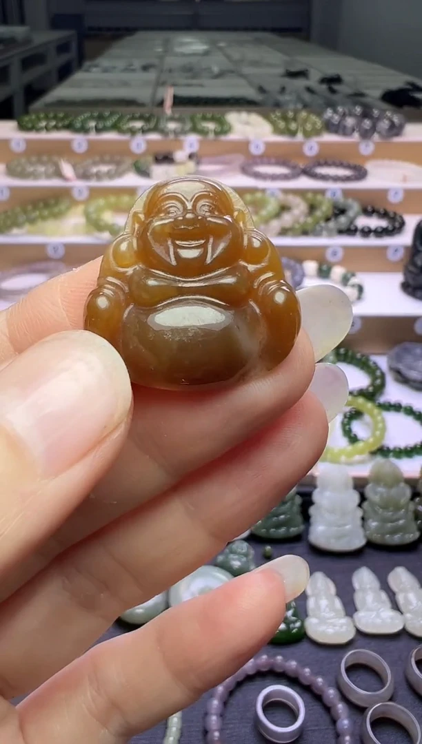 颈饰未镶嵌和田玉76号链接卡25*25*5mm有包容