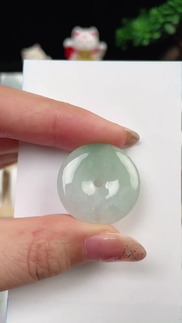 【闪购商品】翡翠颈饰未镶嵌平安扣