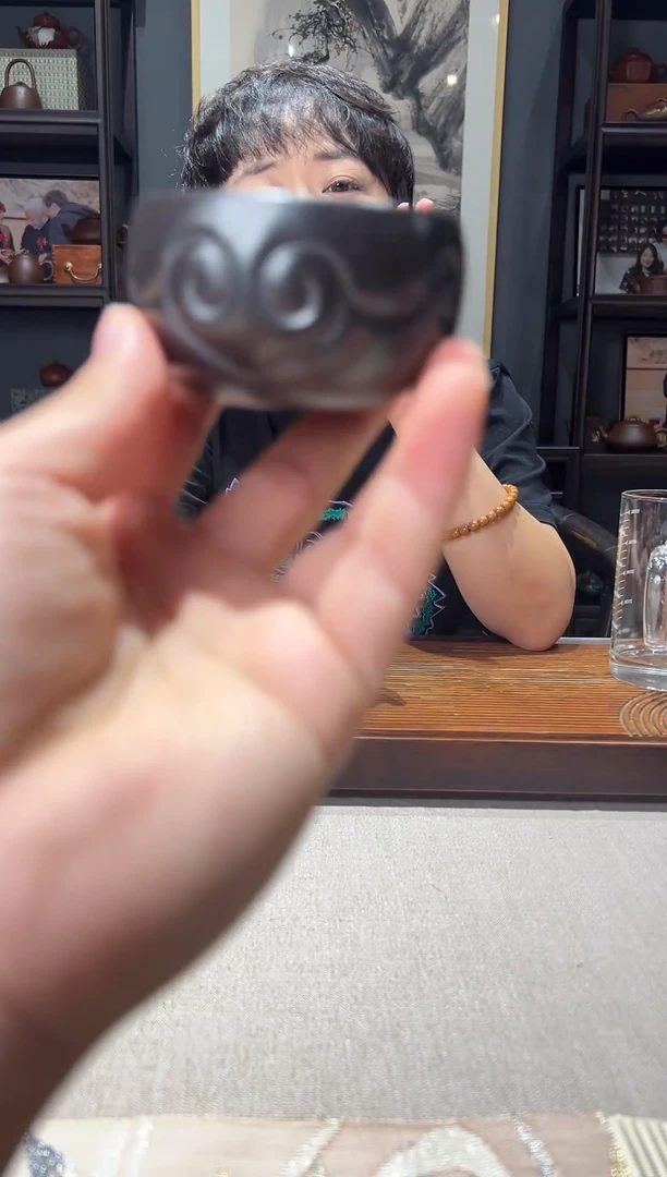 茶壶紫砂石黄 如意杯