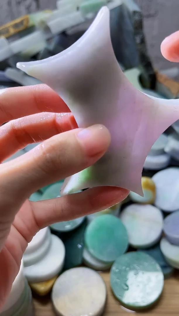 裸石翡翠翡翠a货正品玉石古陈656