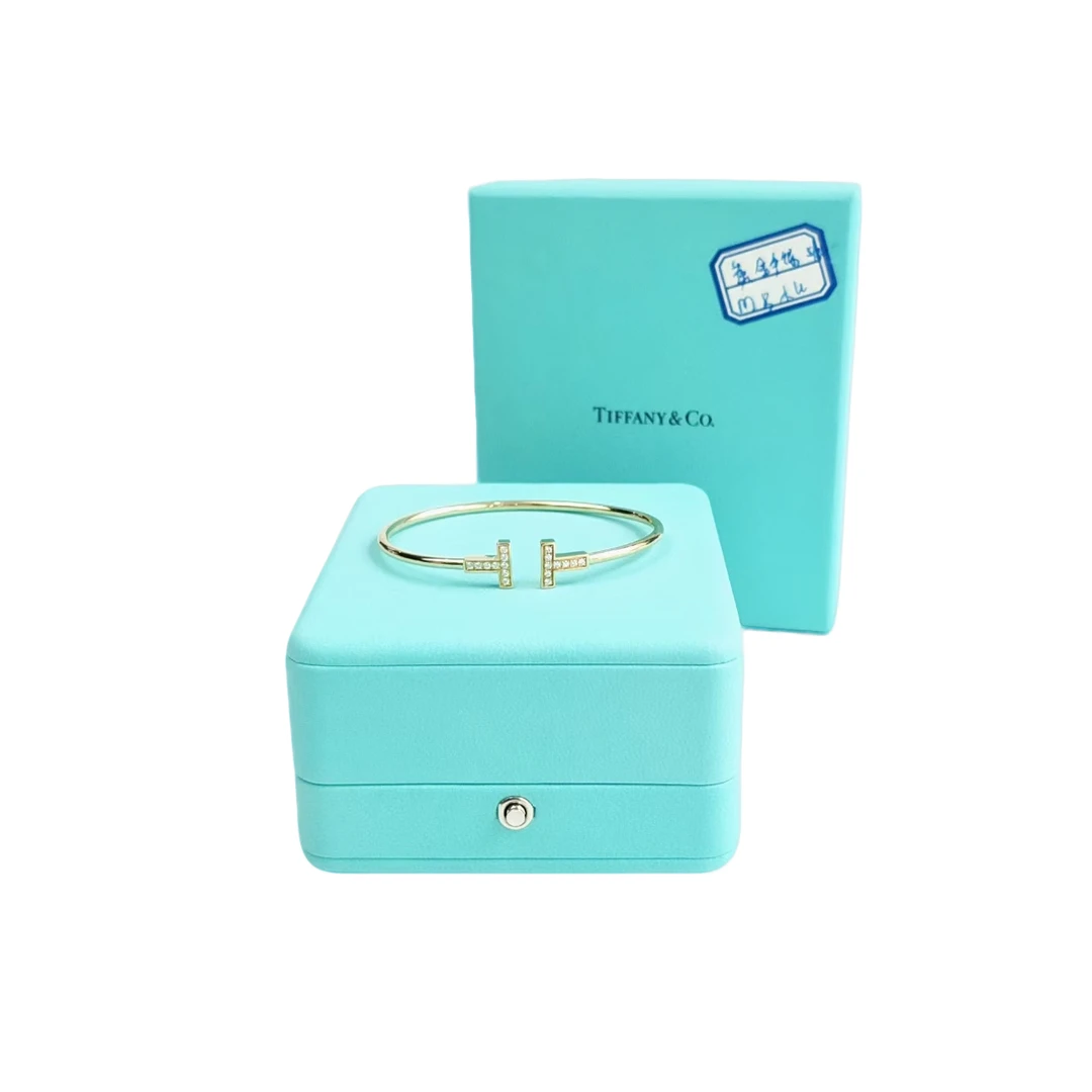 95新 Tiffany & Co./蒂芙尼  安洁利严选手镯/0005663
