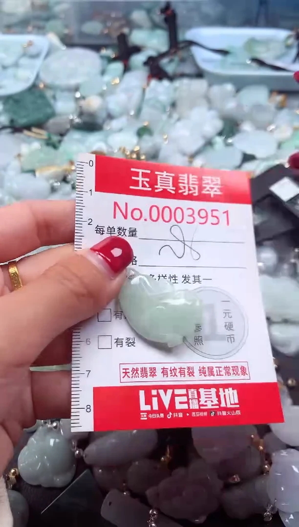 颈饰未镶嵌翡翠39511