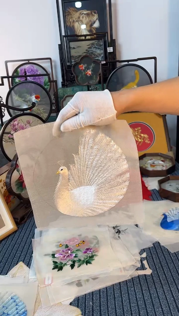 刺绣苏绣手工刺绣绣布