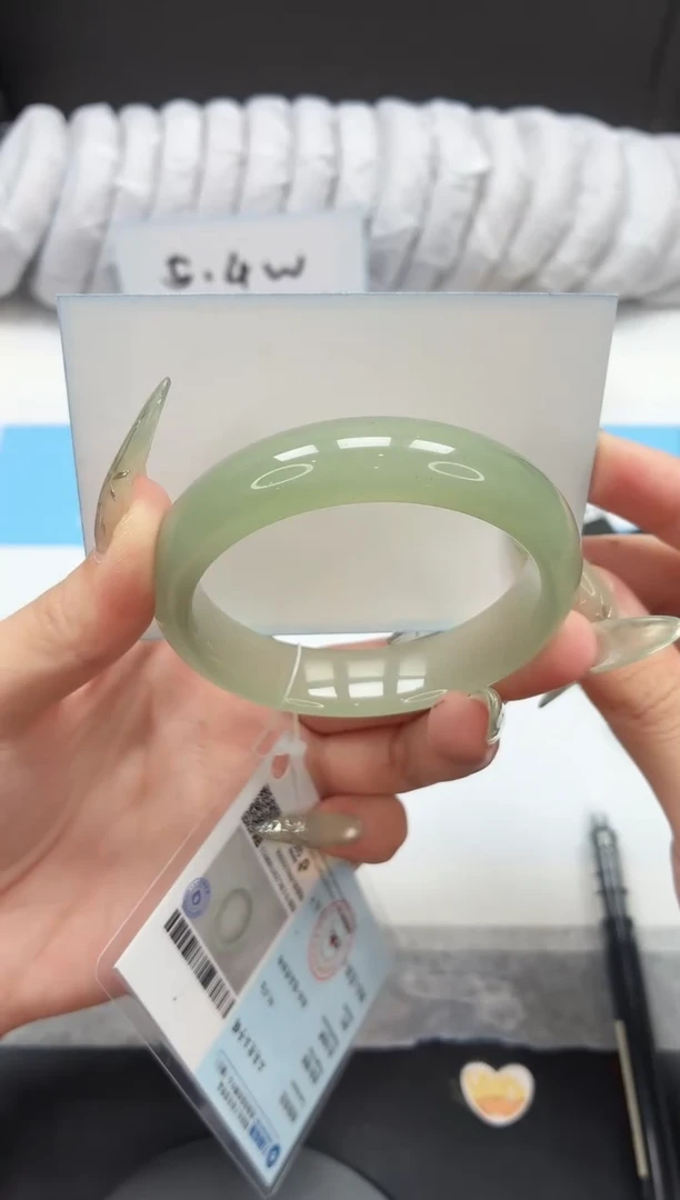 石英质玉手镯未镶嵌283/东陵53.5