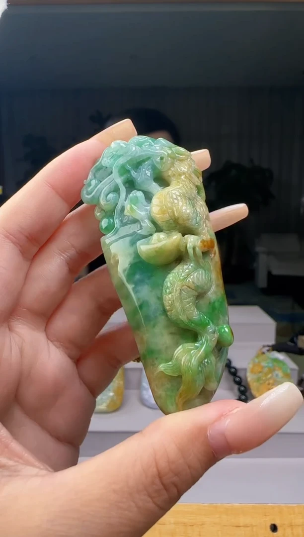 吊坠(不含链)未镶嵌翡翠YL@@960Q3J20520