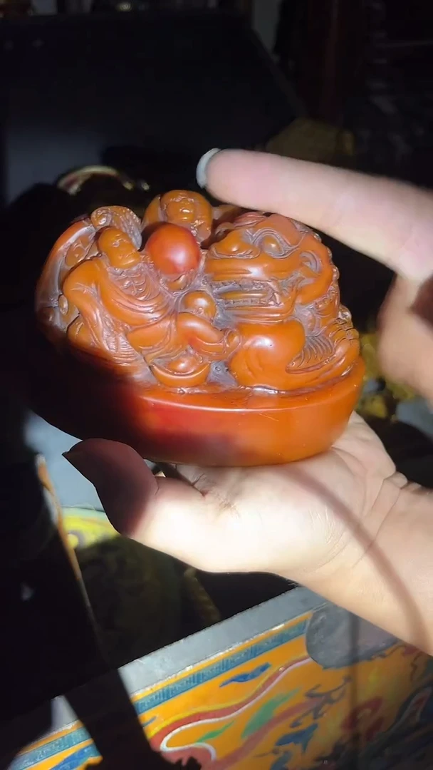 和田玉未镶嵌摆件1件.摆件.不带盒