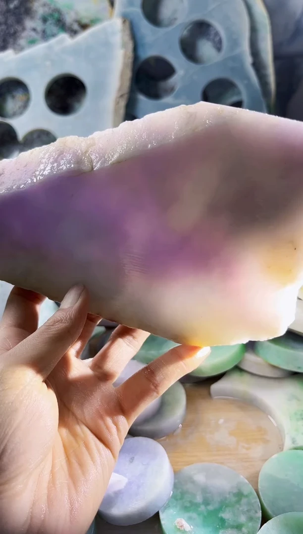 翡翠裸石缅甸翡翠A货陈6452