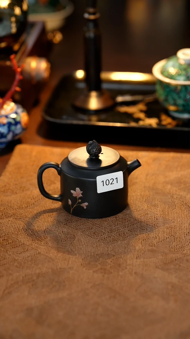 【闪购商品】雲梦茶器紫陶小壶1021