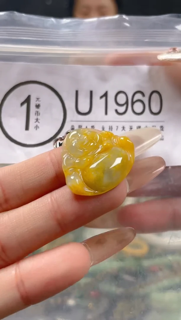 【闪购商品】翡翠颈饰未镶嵌/U/翡翠A货一图一物