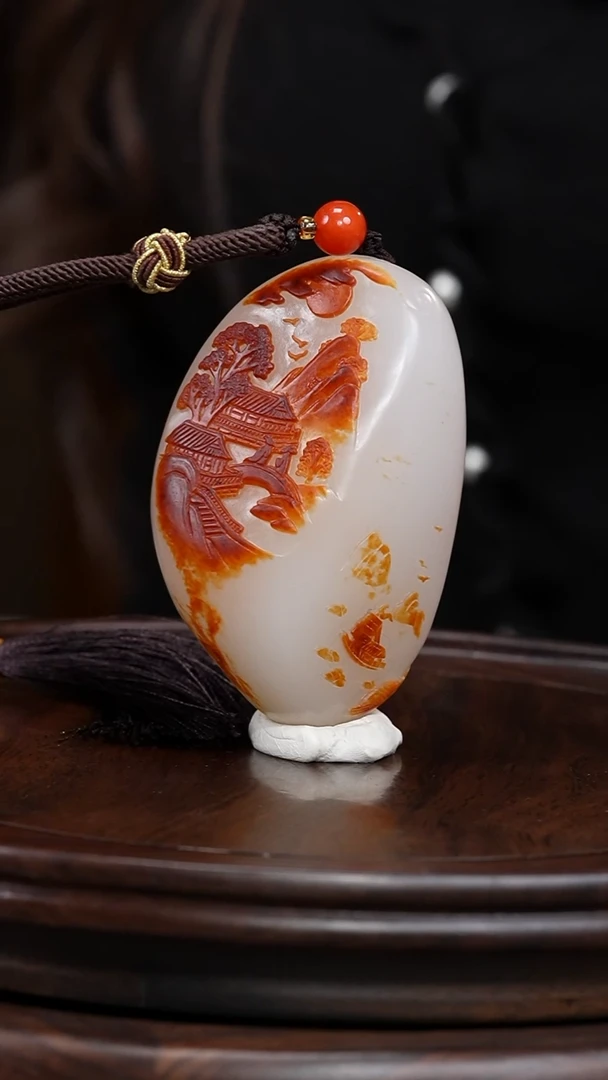 未镶嵌和田玉把件清**许