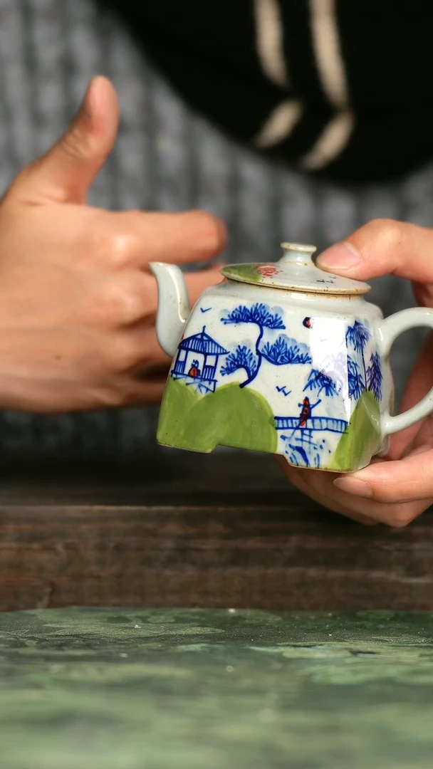 【闪购商品】青诗集手工手绘瓷器