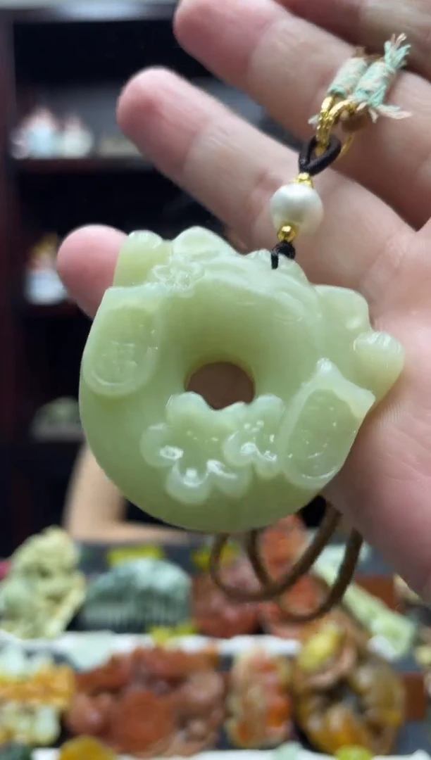 岫玉未镶嵌吊坠·多样性发货*拍一发一