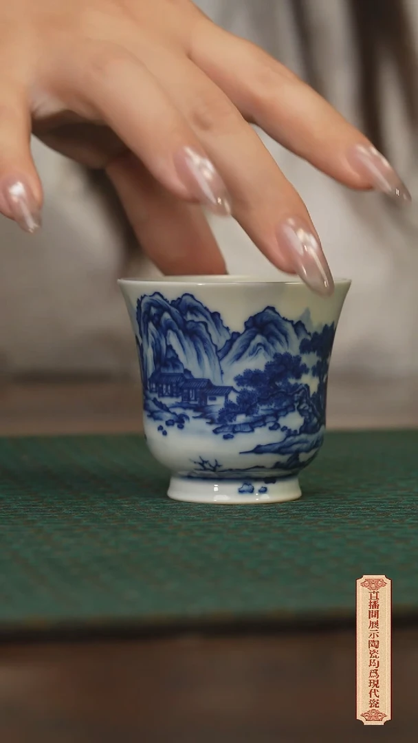 瓷片柴窑青花破价福利