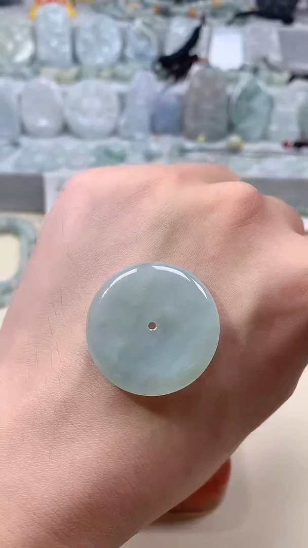 翡翠未镶嵌吊坠(不含链)翡翠