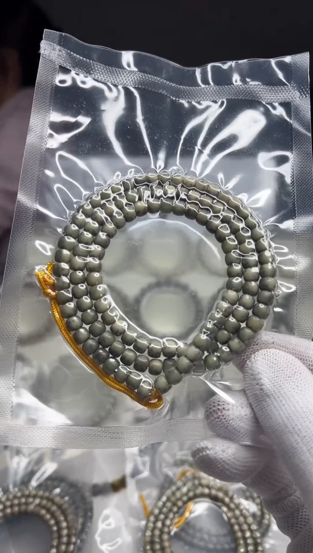 手串星月菩提114  石玉料玉化108脖挂6*5mm