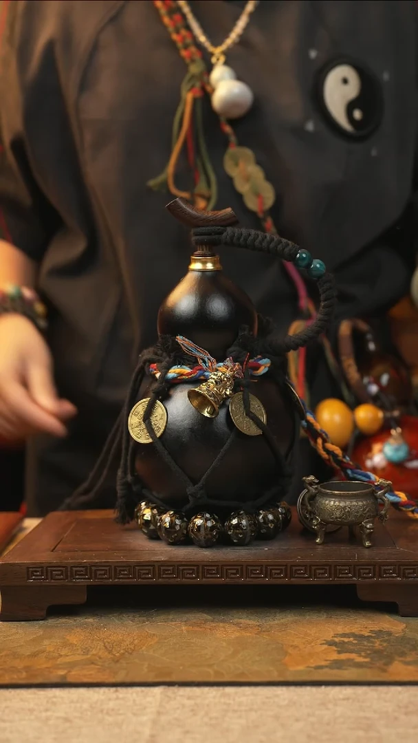 138大漆一物一拍记葫堂出品【不带手串】