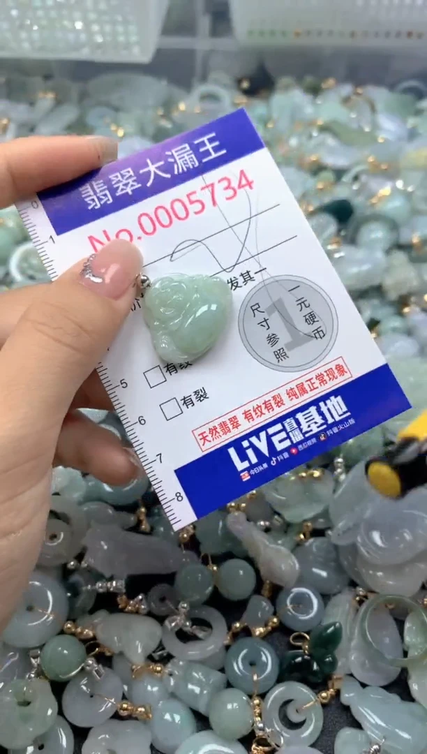 颈饰未镶嵌翡翠5734