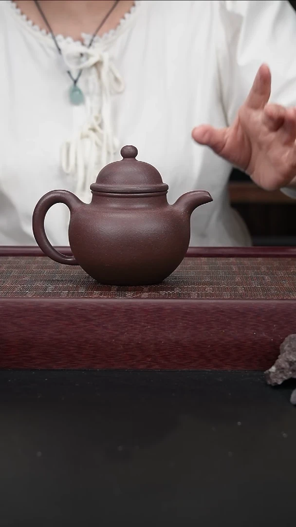茶壶紫砂czp天青寒掇球240cc