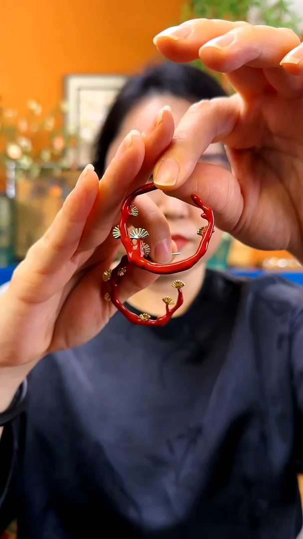 纯铜925银无耳钉