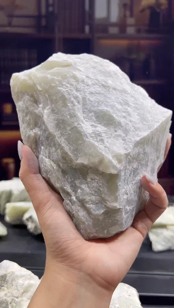 根据客户需求未镶嵌定制和田玉新疆和田玉原石定制不退不换