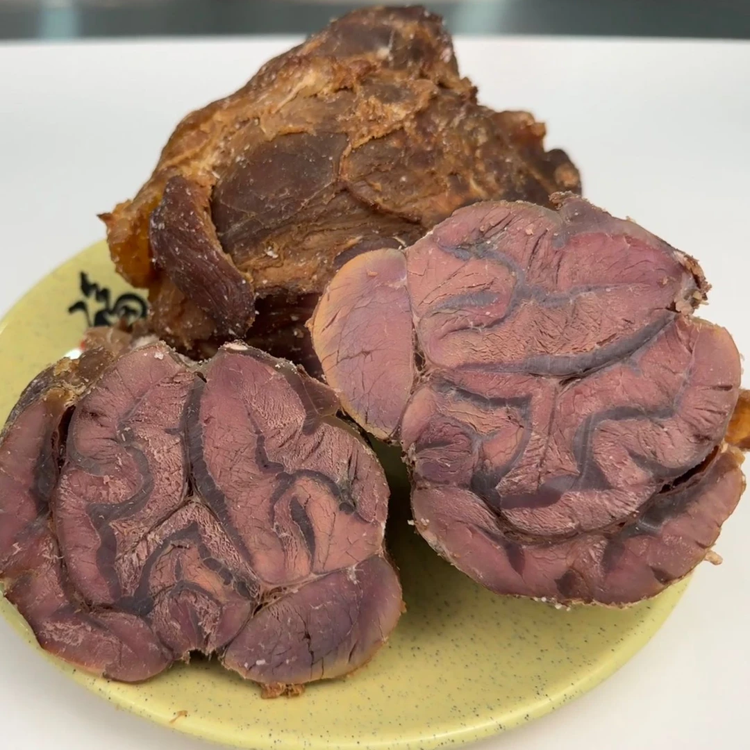 户哥南阳酱香黄牛花腱半斤装满筋牛腱子250g试吃真空包装顺丰包邮