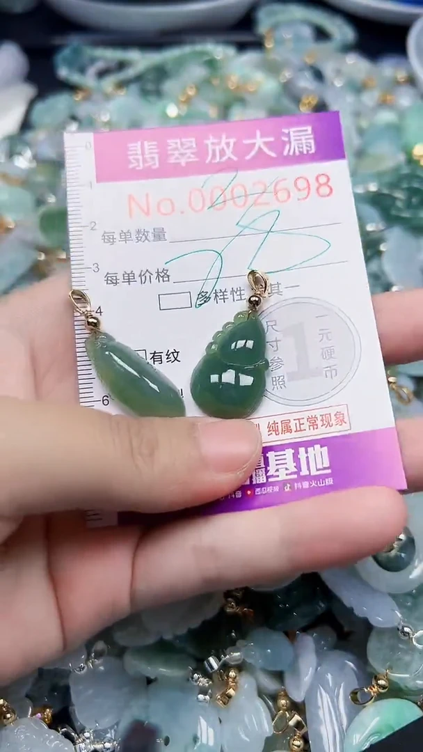 颈饰未镶嵌翡翠2698