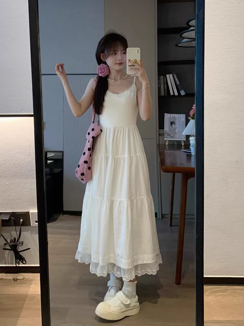 裙长106    1919【白月梦醒】连衣裙