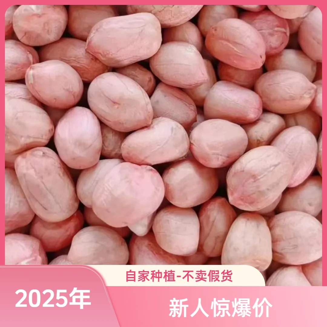 5斤【2025年-惊爆价】大颗粒五斤三斤装大白沙花生米卤花生水煮