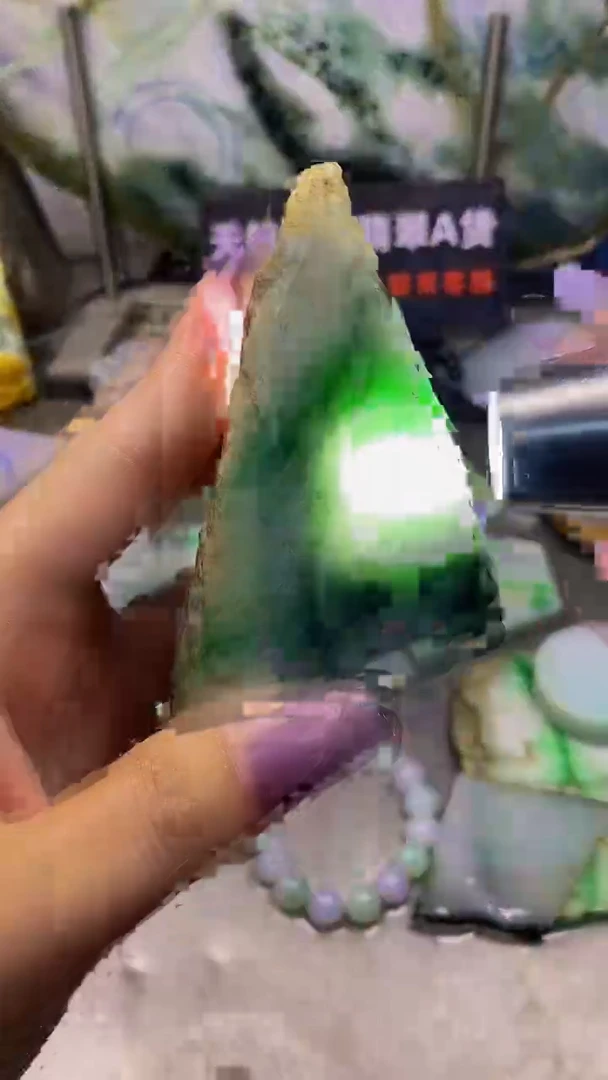 未镶嵌挂件翡翠天然缅甸翡翠A货515