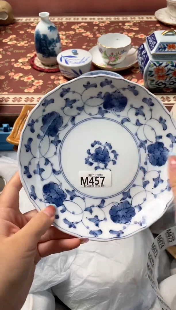 瓷片啦*啦瓷器瓷器M457