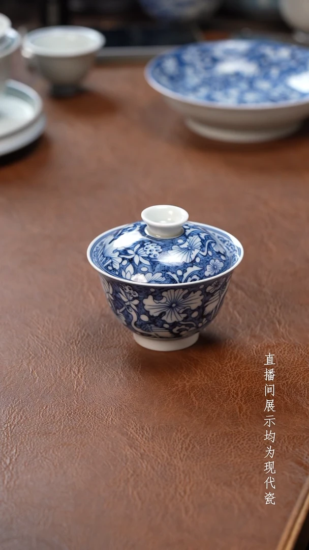 茶器茶器一鹭盖碗