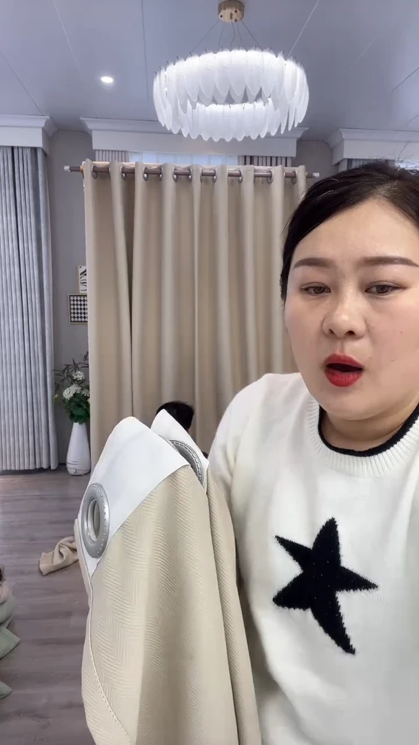 布闪电购商品10  特价6定制2.75默认打孔（晚）人字纹奶茶色