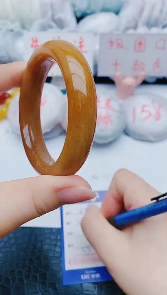 未镶嵌手镯石英质玉x124+55-56