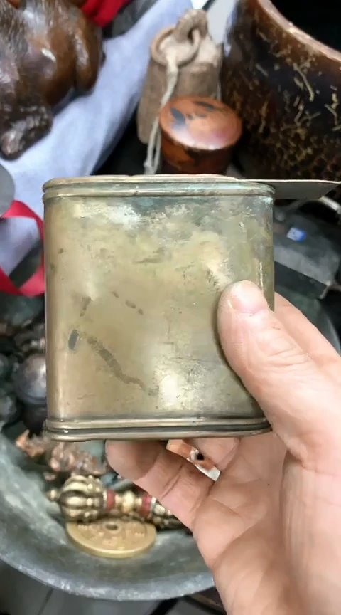 【闪购商品】杂项一物一拍铜盒y