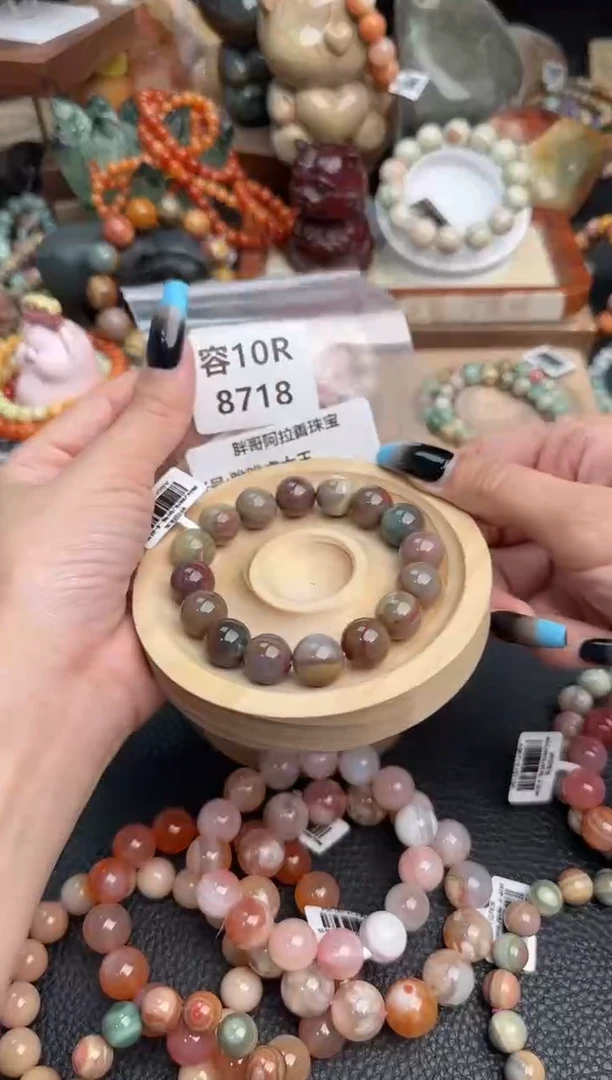 【闪购商品】石英质玉手链未镶嵌10R8718