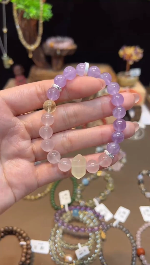 水晶手链未镶嵌手饰@@F5437