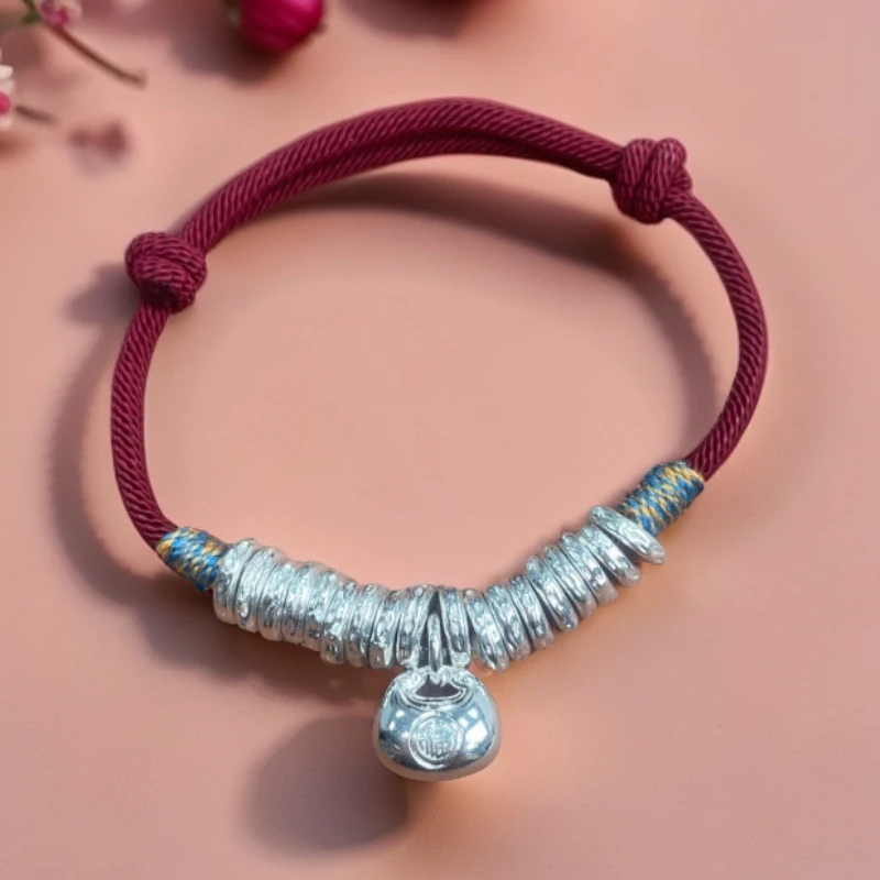 YZ045 福袋银色精品手链无礼盒1