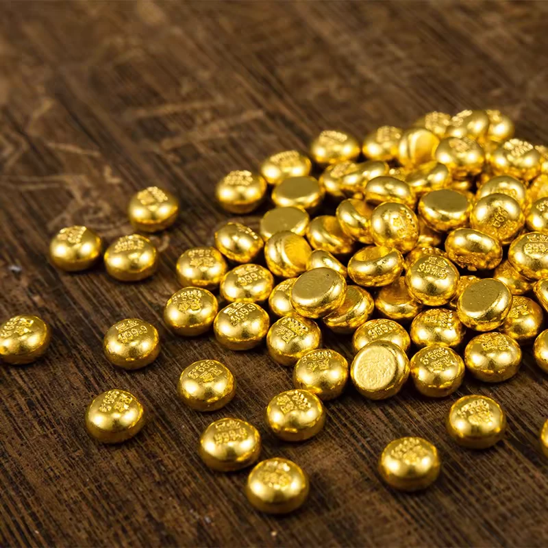 足金999 投资金豆豆 多样性发其一 送琉璃瓶