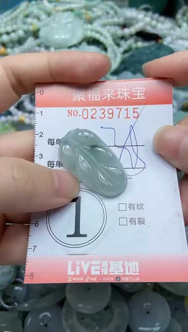 未镶嵌挂件翡翠闪购0239715