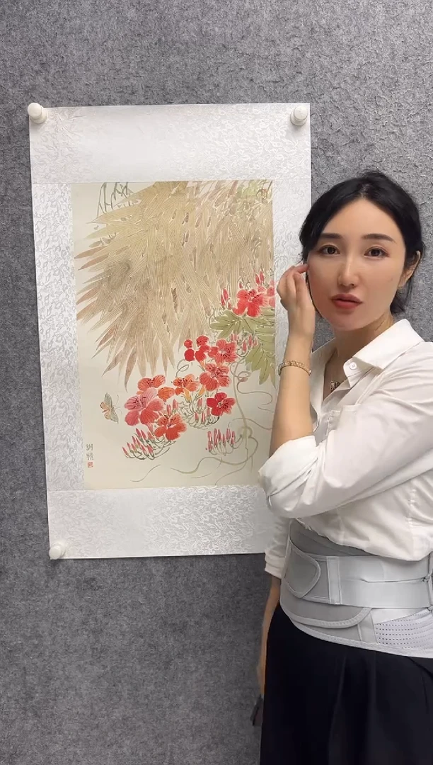 国画邹训精-2.2平尺-国画作品
